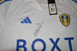 Dan James hand signed Leeds United 2023 2024 shirt jersey