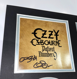 Ozzy Osbourne Hand Signed Music Photo Mount Black Sabbath Autograph