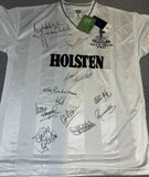 1984 Spurs Multi Signed Autographed UEFA Cup Shirt Tottenham Hotspur PROOF