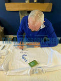 Boxed 1972 FA Cup Multi Signed Leeds United shirt