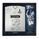 PREMIUM FRAMED 1984 Spurs Multi Signed Autographed UEFA Cup Shirt Tottenham Hotspur PROOF