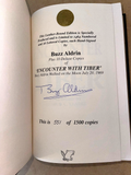 Buzz Aldrin Encounter With Tiber Signed Book COA NASA Autograph Moon Landing Space