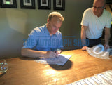 PROOF FRAMED Denis Bergkamp hand signed shirt autographed Arsenal