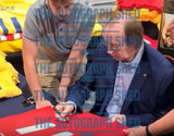 Charlie George hand signed with proof autographed Arsenal T-Shirt Red