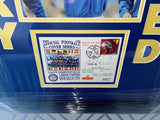 FRAMED Gary Speed hand signed Photo Mount Autograph Leeds United
