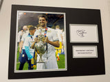 Patrick Bamford Hand Signed Leeds United Centenary Promotion Photo Mount