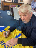 Gordon Strachan hand signed Leeds United away shirt from 1991/1992 when Leeds won the old First Division - the last champions. Signed at a private signing session, the shirt comes with out holographic certificate of authenticity and photo proof. 
Also available to be framed or purchased with our official Leeds United gift box.