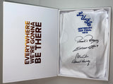 Boxed 1972 FA Cup Multi Signed Leeds United shirt