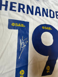 Pablo Hernandez Signed Leeds United Shirt