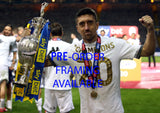 Pre-Order Signed Pablo Hernandez Trophy Photo Leeds United 2019 2020