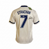 Gordon Strachan hand signed Leeds United home shirt from 1991/1992 when Leeds won the old First Division - the last champions. Signed at a private signing session, the shirt comes with out holographic certificate of authenticity and photo proof. 
Also available to be framed or purchased with our official Leeds United gift box.