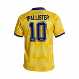 Gary McAllister hand signed Leeds United shirt from 1991/1992 when Leeds became the first division champions. Signed at a private signing session, the shirt comes with out holographic certificate of authenticity and photo proof. 
Also available to be framed or purchased with our official Leeds United gift box.