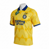 Gordon Strachan 1991 1992 Champions Signed Leeds United Away shirt
