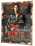 Austin Butler as Elvis Presley Hand Signed Large Movie Poster Photo Beckett Autograph
