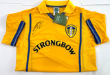 Gary Kelly Hand Signed 2001 Away Shirt Leeds United Champions League