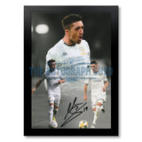Pablo Hernandez Signed Photo Leeds United 2019 2020
