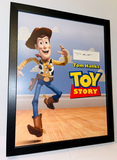 FRAMED Tom Hanks hand signed photo display autograph Toy Story