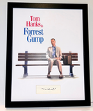 FRAMED Tom Hanks hand signed photo display autograph Forrest Gump
