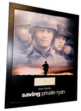 FRAMED Tom Hanks hand signed photo display autograph Saving Private Ryan