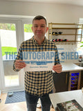 Dominic Matteo San Siro Goal hand signed autographed photo Leeds United - Captioned