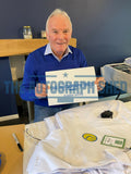 Boxed 1972 FA Cup Multi Signed Leeds United shirt