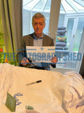 1974-75 GRAY CLARKE REANEY Signed Leeds United shirt