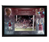 Framed Paulo Di Canio Hand Signed West Ham United Photo