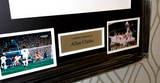 FRAMED 1972 FA Cup hand signed Allan Clarke shirt autographed Leeds United