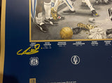 Tony Yeboah signed Leeds United Centenary Dream Scene