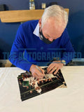 1972 FA Cup Clarke, Gray, Harvey and Reaney Signed Leeds United photo