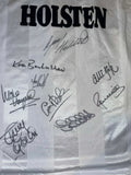 1984 Spurs Multi Signed Autographed UEFA Cup Shirt Tottenham Hotspur PROOF