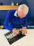 1974 1st Division Clarke, Gray and Reaney Signed Leeds United photo