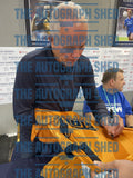 FRAMED 1988 Wolves hand signed Steve Bull shirt autographed Wolverhampton Wanderers