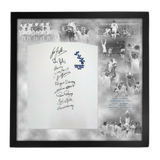 PREMIUM FRAMED 1972 FA Cup multi hand signed squad shirt autographed Leeds United