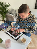 Dominic Matteo San Siro Goal hand signed autographed photo Leeds United - Captioned
