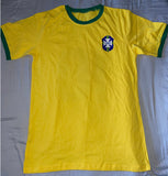 PELE Hand Signed Brazil Shirt with Beckett Authentication PHOTO PROOF Jersey Soccer