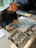 Hard Man Quote Clarke, Gray and Reaney Signed Leeds United photo