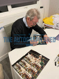 1972 FA Cup Clarke, Gray, Harvey and Reaney Signed Leeds United photo