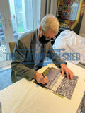 Iconic Wave image hand signed by Clarke, Gray and Reaney Signed Leeds United photo
