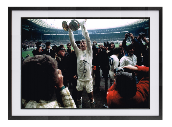 Allan Clarke hand signed autographed photo Leeds United