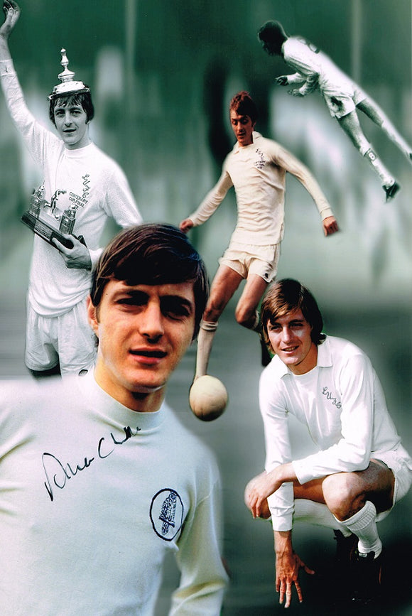 Allan Clarke hand signed autographed photo Leeds United