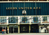 Elland Road 1972 FA Cup multi hand signed autographed photo Leeds United