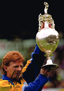 Gordon Strachan hand signed autographed photo Leeds United