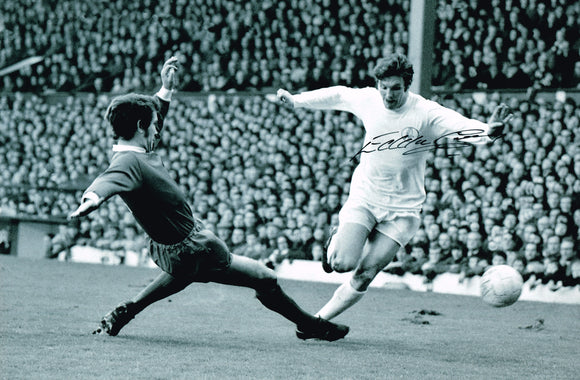 Eddie Gray hand signed autographed photo Leeds United