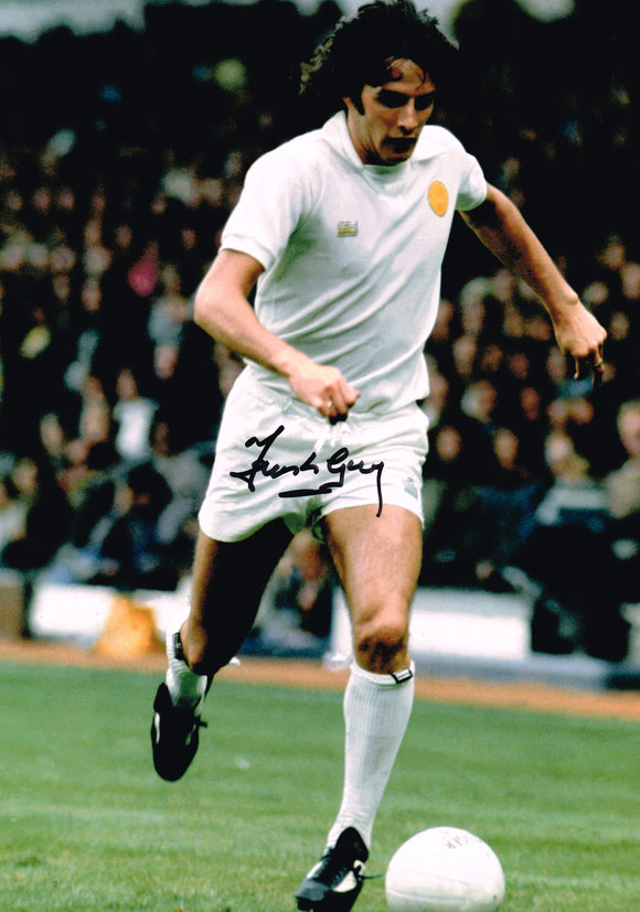 Frank Gray hand signed autographed photo Leeds United