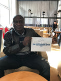 Large Tony Yeboah Celebration hand signed autographed photo Leeds United