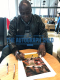 Large Tony Yeboah Celebration hand signed autographed photo Leeds United