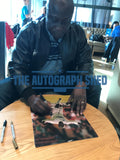 Large Tony Yeboah Celebration hand signed autographed photo Leeds United
