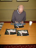 1972 FA Cup multi hand signed autographed photo Leeds United