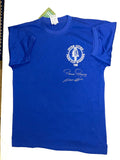 1968 Fairs Cup GRAY AND REANEY Signed Blue Leeds United shirt